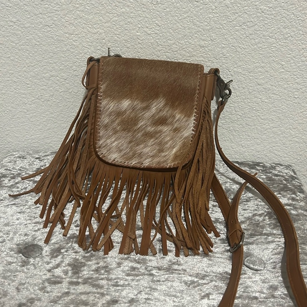 Montana West small cowhide purse